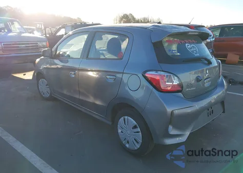 2022 Mitsubishi Mirage Es/Le z USA, uszkodzony, nr VIN ML32AUHJ7NH001197